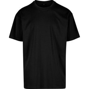 Build Your Brand Mens Basic Light Loose T-Shirt / Black